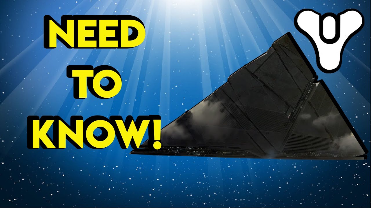 Destiny 2 Lore - Pyramid SHIPS, everything you need to know! | Myelin Games