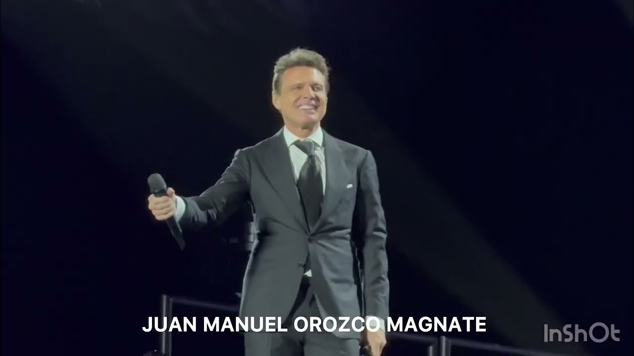 LUIS MIGUEL  Boleros CDMX ESTADIO GNP TOUR 2024 30 11 24
