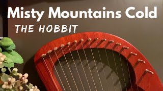 Misty Mountains Cold | EASY Lyre Harp | The Hobbit