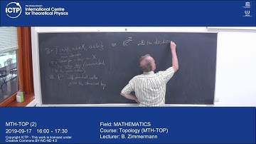 Topology (MTH-TOP) Lecture 2