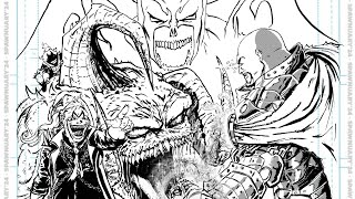 #Spawnuary Week 4 / Spawn Challenge  #Spawn Universe Villians : Gaia / The Viscerator / Clown V Sinn