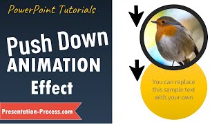 Creative Photo Push Down Effect in PowerPoint