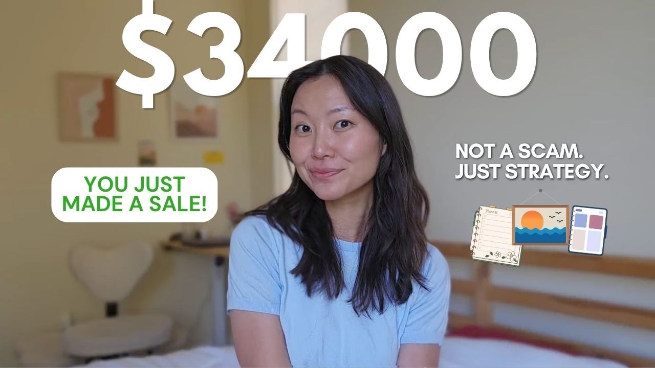 how to ACTUALLY sell digital products on Etsy 💸 (you need to watch this)
