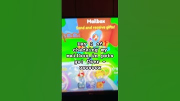 Day 2 of checking my mailbox in pets go! User is ososoox. #petsgo #biggames #roblox #petsimx #insane