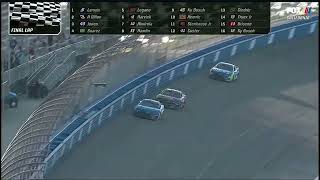 FINAL LAP NASCAR Auto Club 2022 Finish