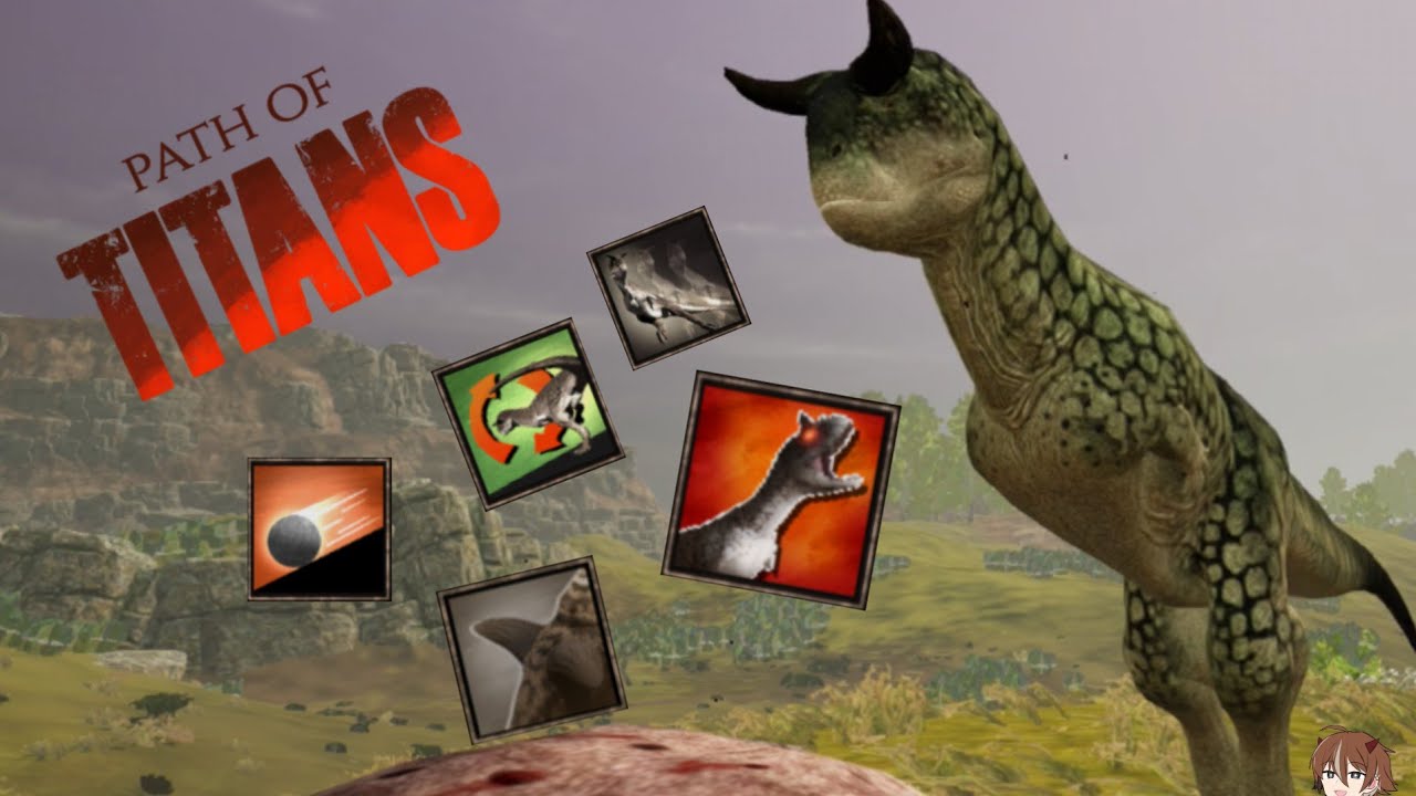 Carnotaurus TLC Best Build! | Path of Titans | PvP Compilation And build