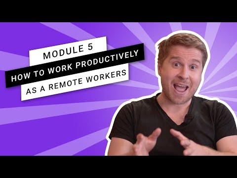 Video: 5 Ways Remote Workers Save Their Life For Later