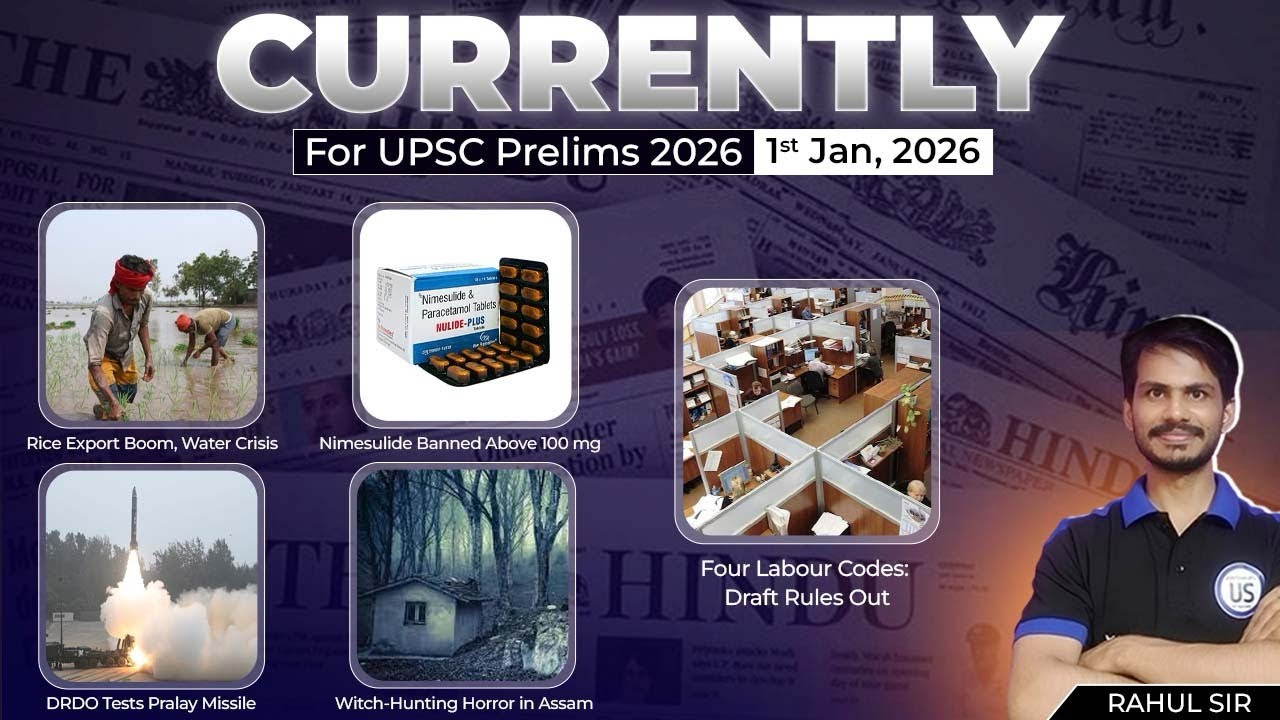 The Hindu Analysis & Daily MCQs | 1 January 2026 | UPSC Current Affairs for Prelims 2026 