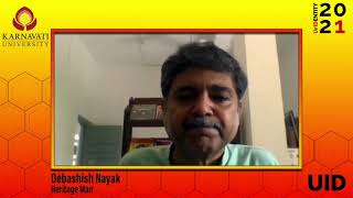 Mr Debashish Nayak aka the Heritage Man during UID Induction Programme 2021