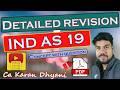 Ind AS 19 Employee Benefit 🔥Quick Revision + Imp Que Nov 26 CA FINAL FR | CA Karan Dhyani