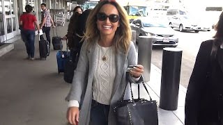 Giada De Laurentiis' Giving Holiday Diet Tips At LAX