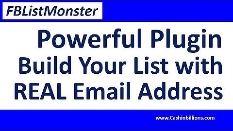 FBListMonster Video Review | FBListMonster Plugin | Build Real Email List