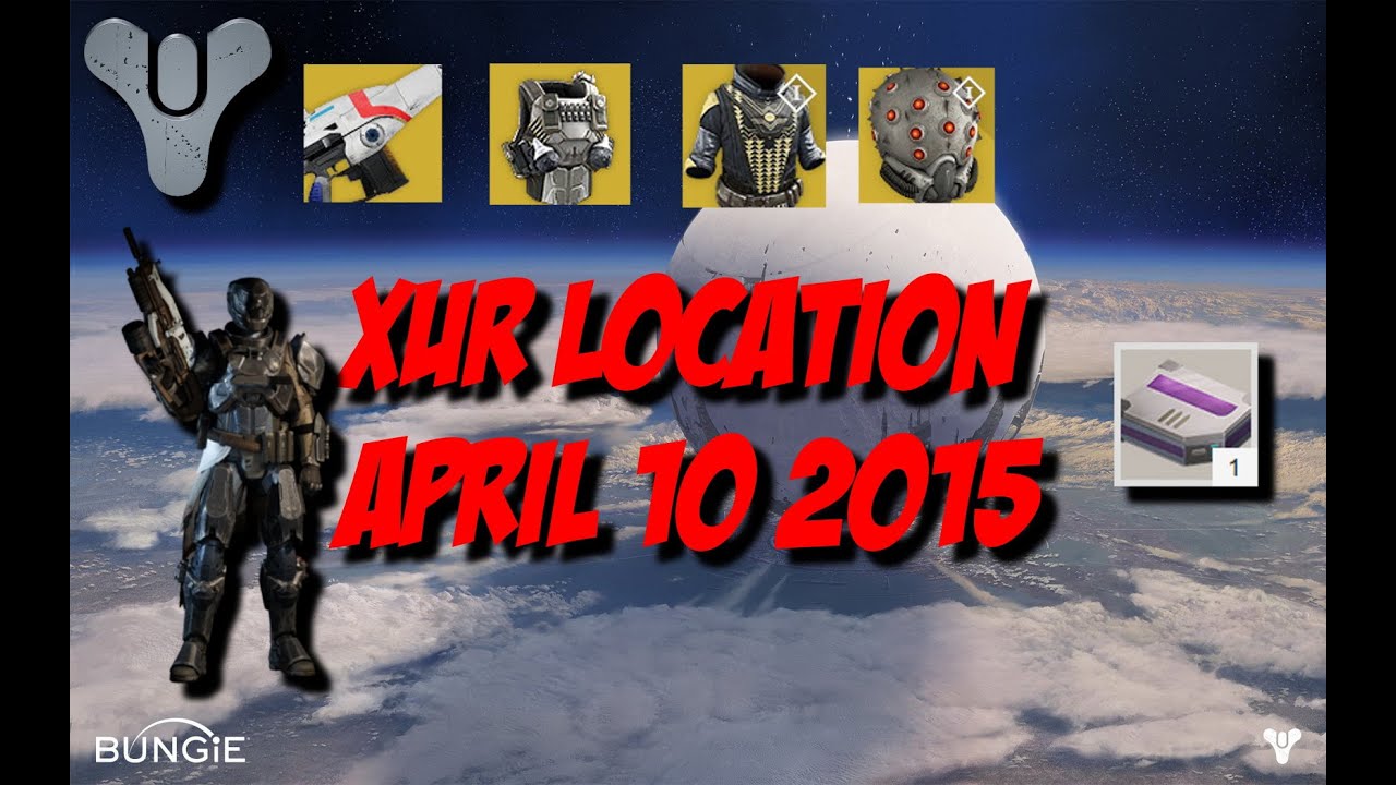 Destiny - Xur Location - April 10 2015