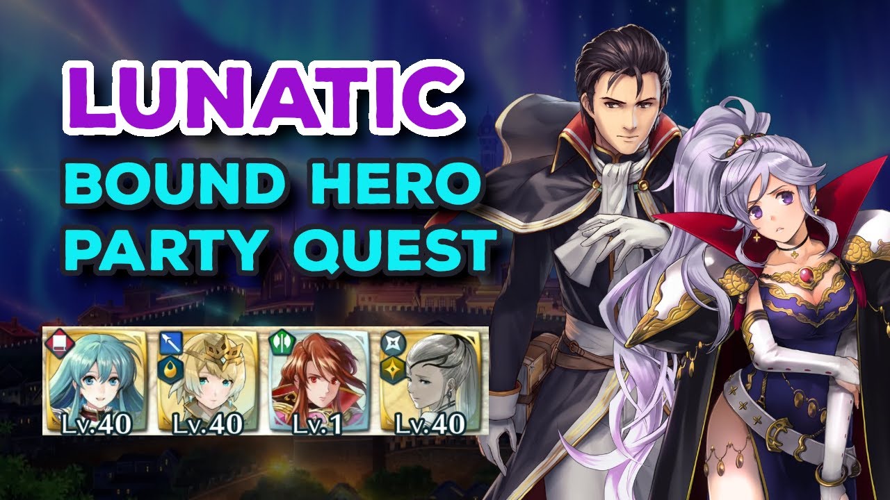 F2P | No SI | Lunatic | Bound Hero Party Quest: Reinhardt & Ishtar | No Seals | Fire Emblem Heroes