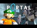 Luigi plays portalll