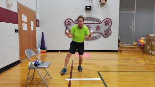 Indoor Corn Hole; Underhand Throw