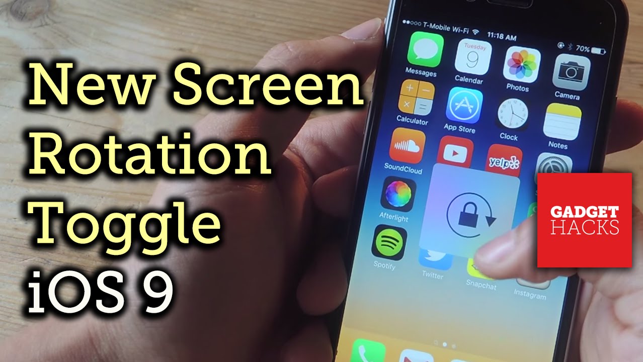 Use The Silent Switch To Lock Unlock Screen Rotation On Ios 9