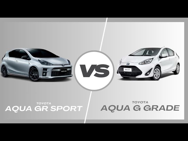 Toyota Aqua GR Sport Vs Toyota Aqua G Grade - YouTube