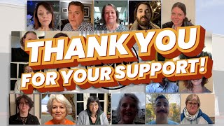 Thank You For Your Support