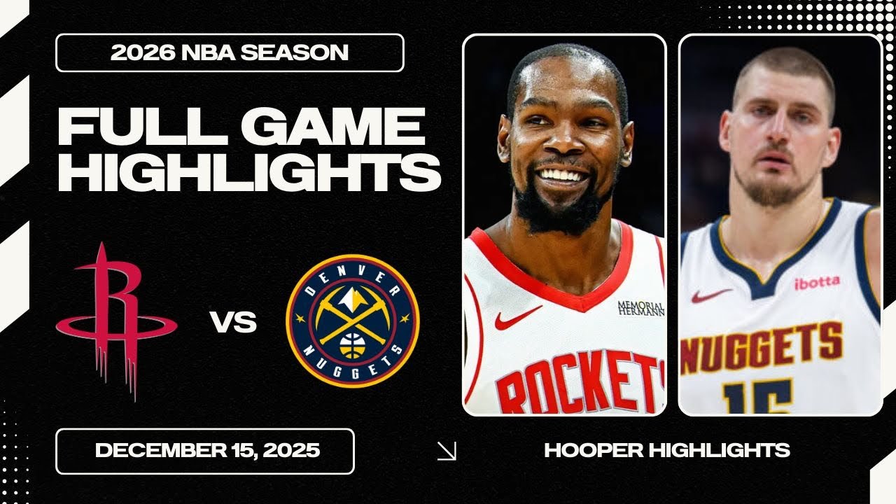 Houston Rockets Vs Denver Nuggets Full Game Highlights Dec 15 2026 Maxresdefault