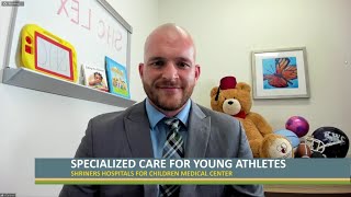 Shriners Hospitals provides specialized care for young athletes