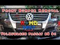 How to remove the front bumper - VW Passat b6 - Demontare bara fata