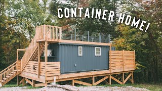 Stunning 20ft Shipping Container Home! | Tiny House Airbnb!