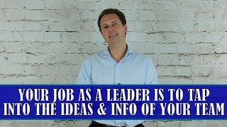 Single Step Leadership #2 - Engaging Your Team