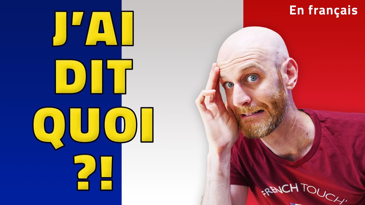My embarrassing mistakes as an expat in France - Video en français