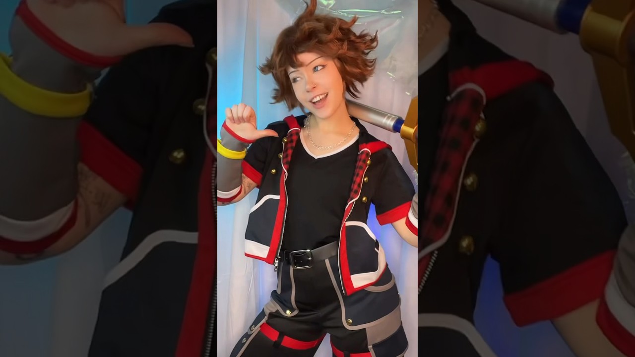 Sora ! #cosplay #makeup #videogames #kingdomhearts #kingdomhearts3