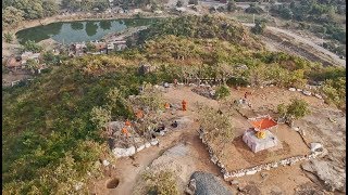 สถานที่แสดง "อาทิตตปริยายสูตร" เขาพรหมโยนี คยาสีสะ Brahmayoni Hill, Gaya