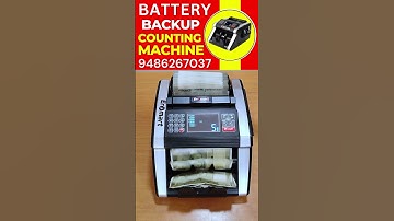 Fastest Cash Counting Machine With Battery Backup #eromart #shorts