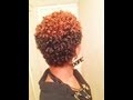 AWESOME Perm Rod Set on Natural Hair (No Heat)