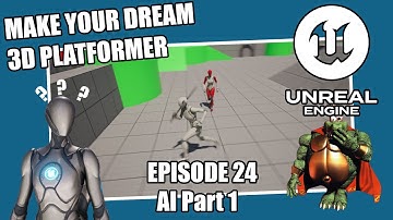 3D Platformer Tutorial in UE5 - Episode 24 - AI Part 1