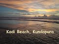 Kodi Beach Kundapura | Sun Set at Kodi Beach | Colorful Sun Set | Kundapura | Kodi Beach