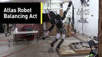 Atlas Robot Balancing Act