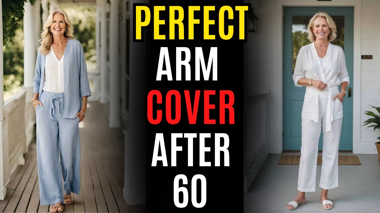 Simple Arm Cover for a Sleeveless Dress — Graceful Layering for Women Over 60 (Don't Miss #4)