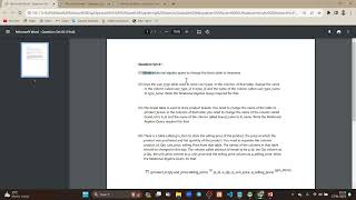 Database Management System (MYSQL) - Question - 41