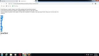 HTML LEC-3 LINE BREAK TAG