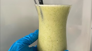 19: Cách làm Sinh tố - Dưa leo, Chanh, Chuối, Bạc hà.