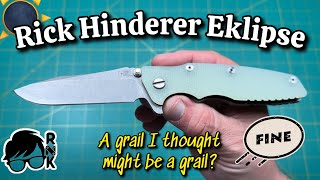 Unboxing a rare find… the Rick Hinderer S45VN Eklipse knife!