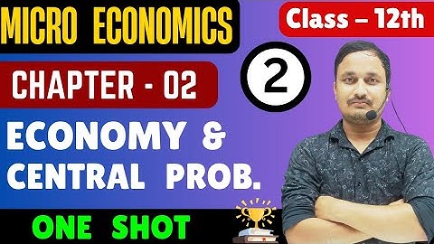 Micro economics/class 12/chapter 2/one shot/economics by rahul commerce academy/