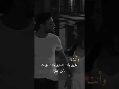 وأنت الطريق وأنت الصديق وأنت الجهات وكل النظر