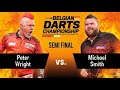 Belgian Darts Championship 2020, March 1 - Semi Final - Peter Wright vs. Michael Smith