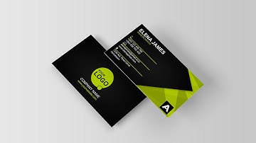 Modern Business Card [Corporate Green] - Creative Arts™