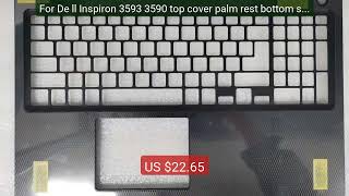 For De ll Inspiron 3593 3590 top cover palm rest bottom shell ... — Hot Deal 2026 | Limited Offer!