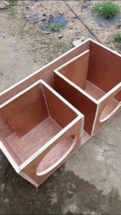 Dual ported subwoofer box