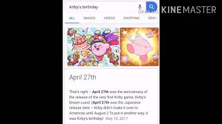 Happy Birthday, Kirbeh! :)