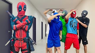 SUPERHERO's Story in Real Life || Hey Joker, Catch Spiderman If You Can!! ( Live Action, Nerf War )