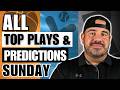 NBA/NHL/MLB SUNDAY PROFIT HUNT | MASSIVE PROFIT STREAK!! | TOP PLAYS &amp; PREDICTIONS